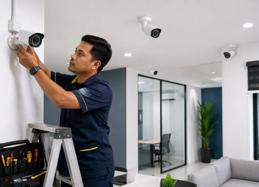 Pakej CCTV 4 Kamera HD
