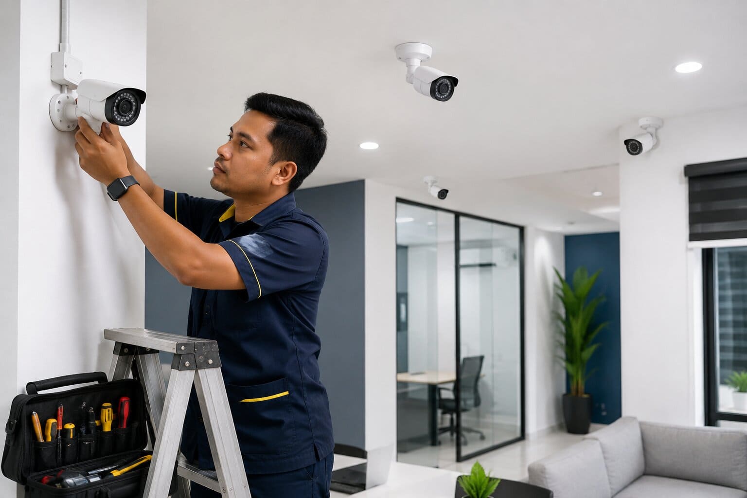 Pakej CCTV 4 Kamera HD