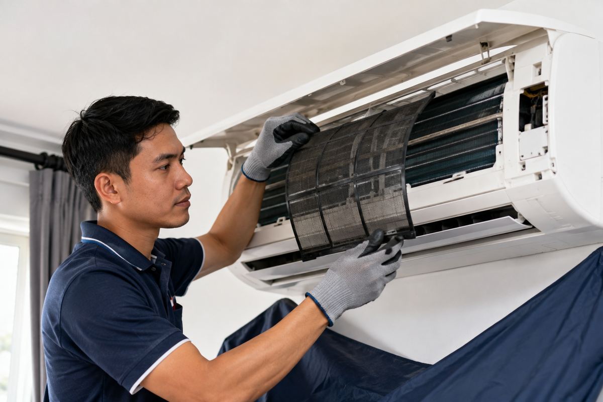 Chemical Cleaning Aircond